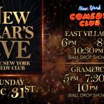 New Year's Eve at New York Comedy Club ft. Krystyna Hutchinson, Rell Battle, Eric Neumann, Ashley Austin Morris